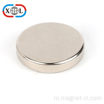 Sterke groothandel Nickle Finish Disc Neodymium Magnet